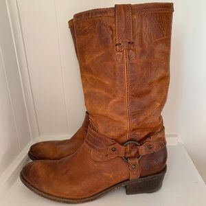 Frye Pull-On, Light Brown Boots